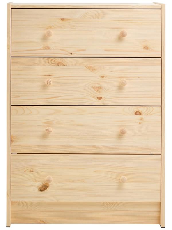 Комод RAST 4, 62х30х90, Массив сосны