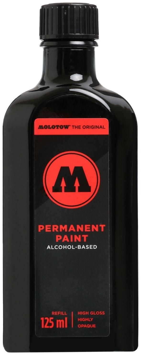Molotow Заправка PERMANENT PAINT 862105 signal black 125 мл