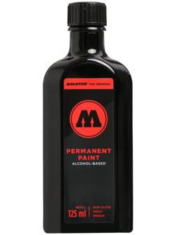 Molotow Заправка PERMANENT PAINT 862105 signal black 125 мл