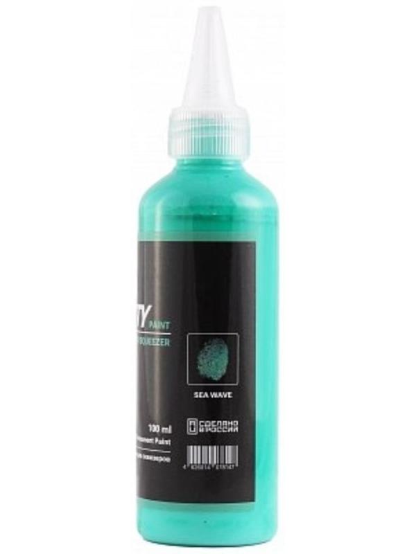 Allcity заправка Acrylic Permanent paint black 100мл.