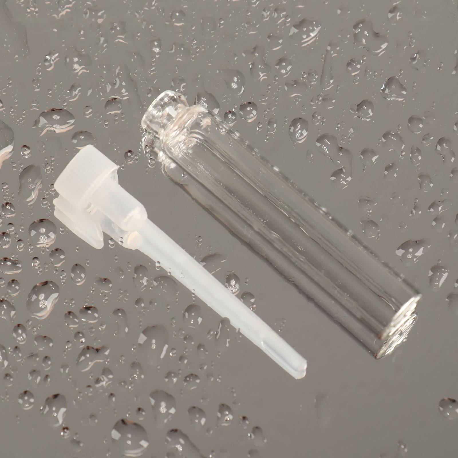 Набор флаконов для парфюма, с аппликатором, 2 мл, 10 шт, цвет белый/прозрачный