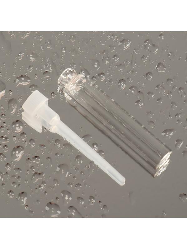 Набор флаконов для парфюма, с аппликатором, 2 мл, 10 шт, цвет белый/прозрачный