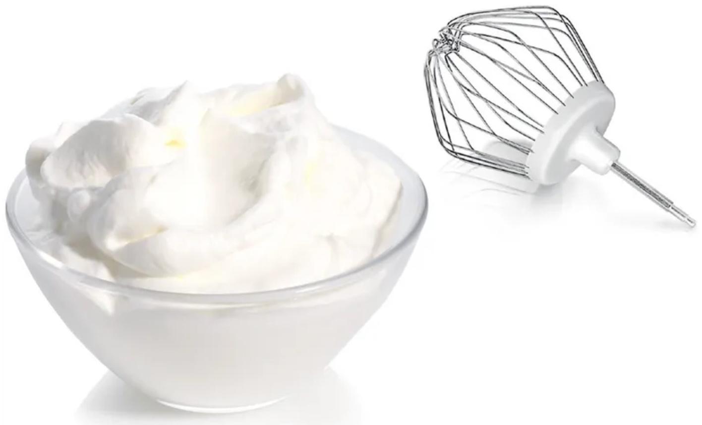 Кухонная машина Bosch MUMP1000, 600 Вт, 3.9 л, 4 скорости, 3 насадки, белая