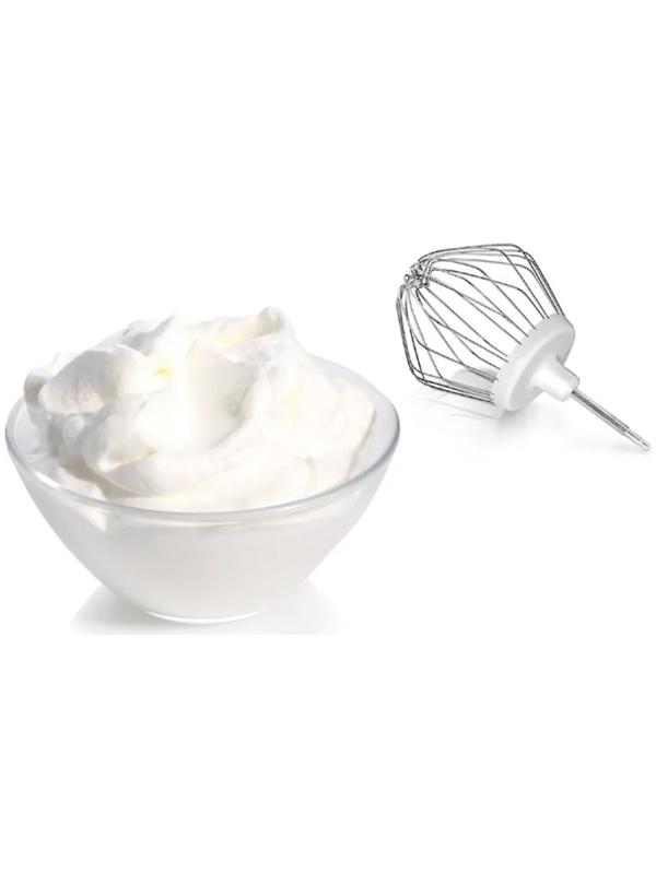 Кухонная машина Bosch MUMP1000, 600 Вт, 3.9 л, 4 скорости, 3 насадки, белая