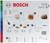Кухонная машина Bosch MUMS2EW00, 700 Вт, 3.8 л, 4 скорости, 2 насадки, белая