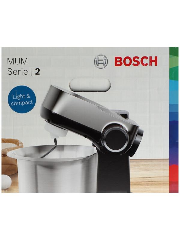 Кухонная машина Bosch MUMS2EW00, 700 Вт, 3.8 л, 4 скорости, 2 насадки, белая