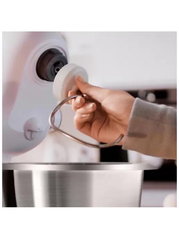 Кухонная машина Bosch MUMS2EW00, 700 Вт, 3.8 л, 4 скорости, 2 насадки, белая