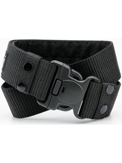 Ремень тактический, 125 см, ширина 5,3 см, пряжка пластик, черный