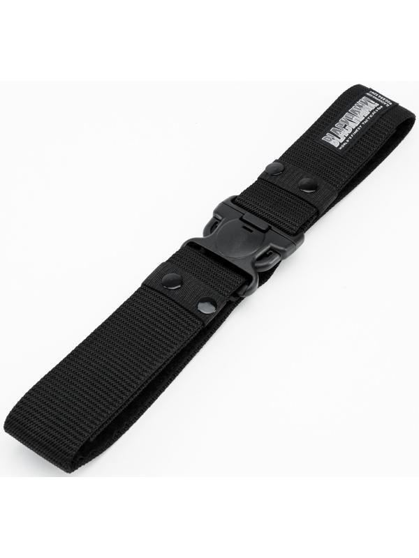 Ремень тактический, 125 см, ширина 5,3 см, пряжка пластик, черный