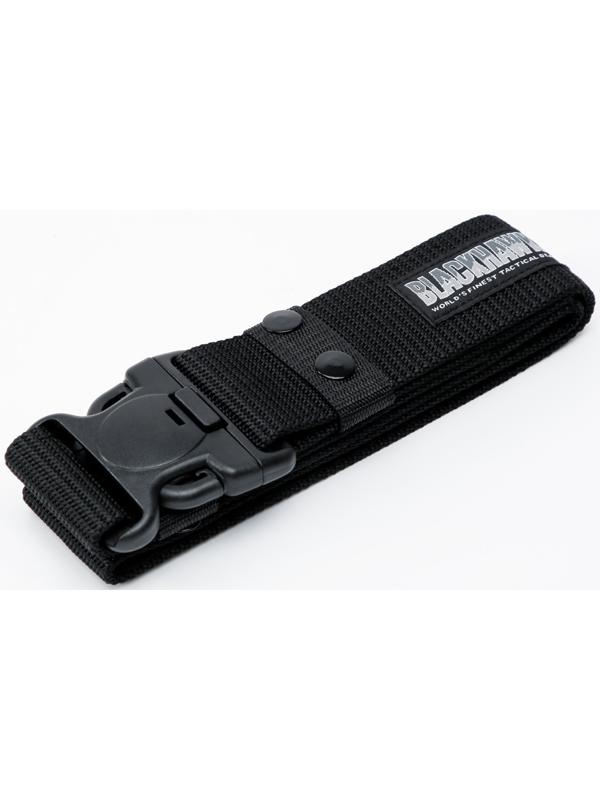 Ремень тактический, 125 см, ширина 5,3 см, пряжка пластик, черный
