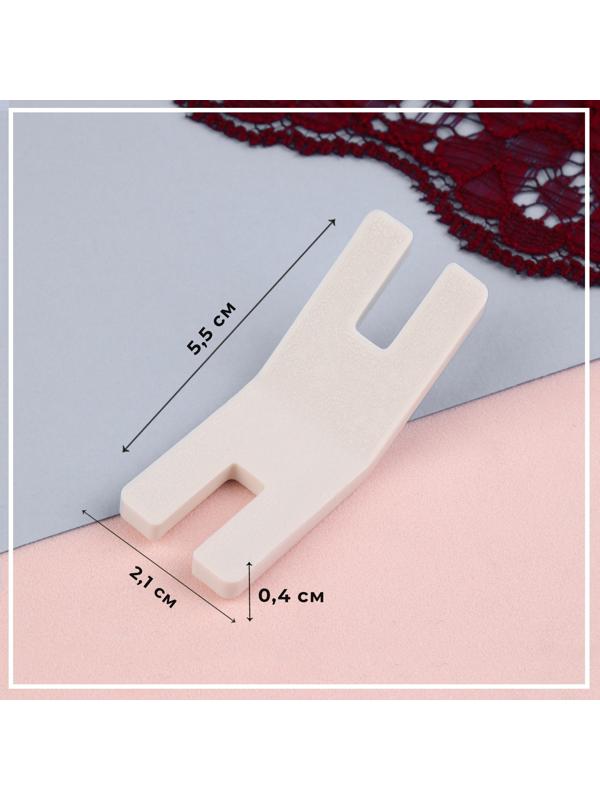 Пластина для трудных мест, 5,5 × 2,1 × 0,4 см