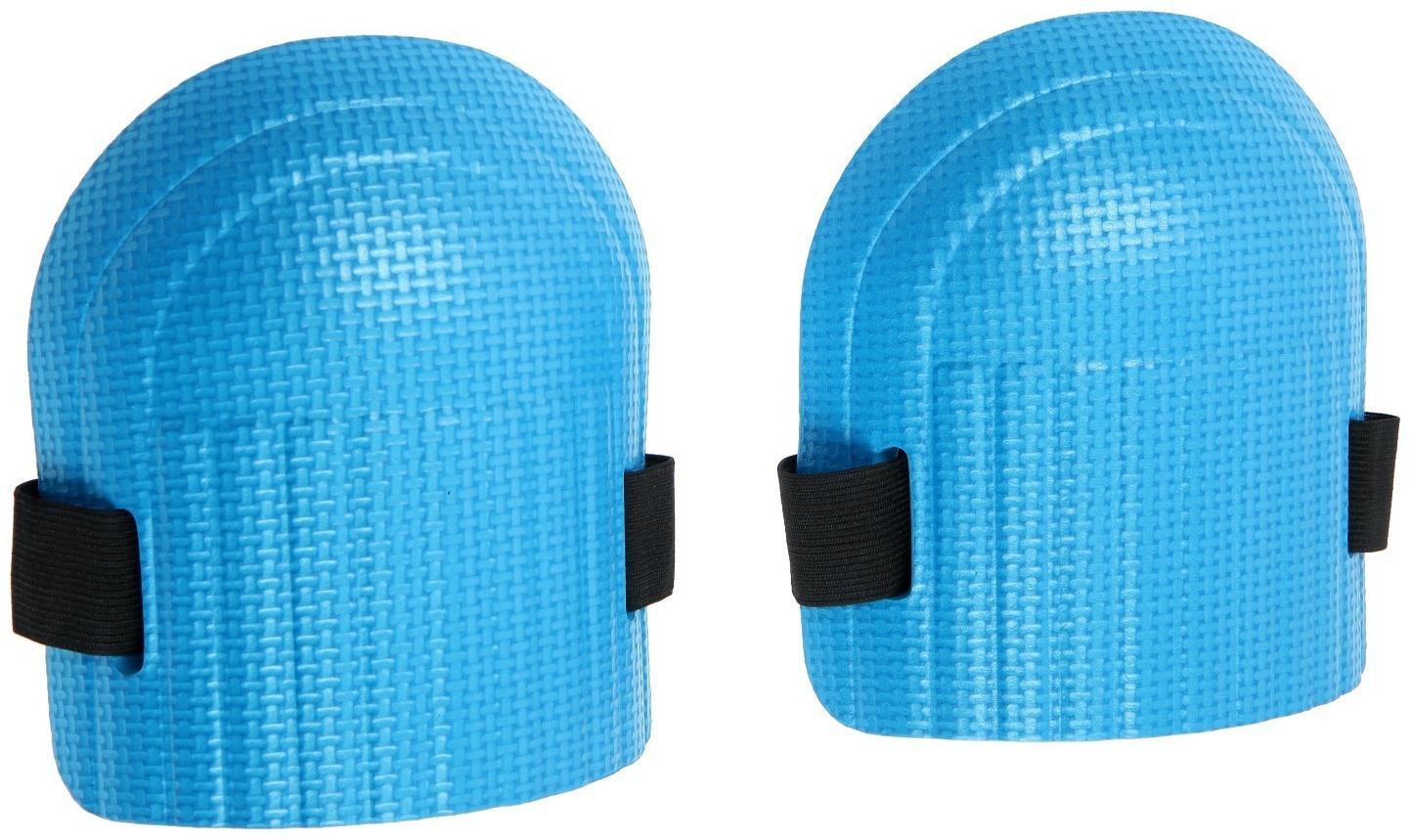 Наколенники защитные ТУНДРА, синие, набор 2 шт.
