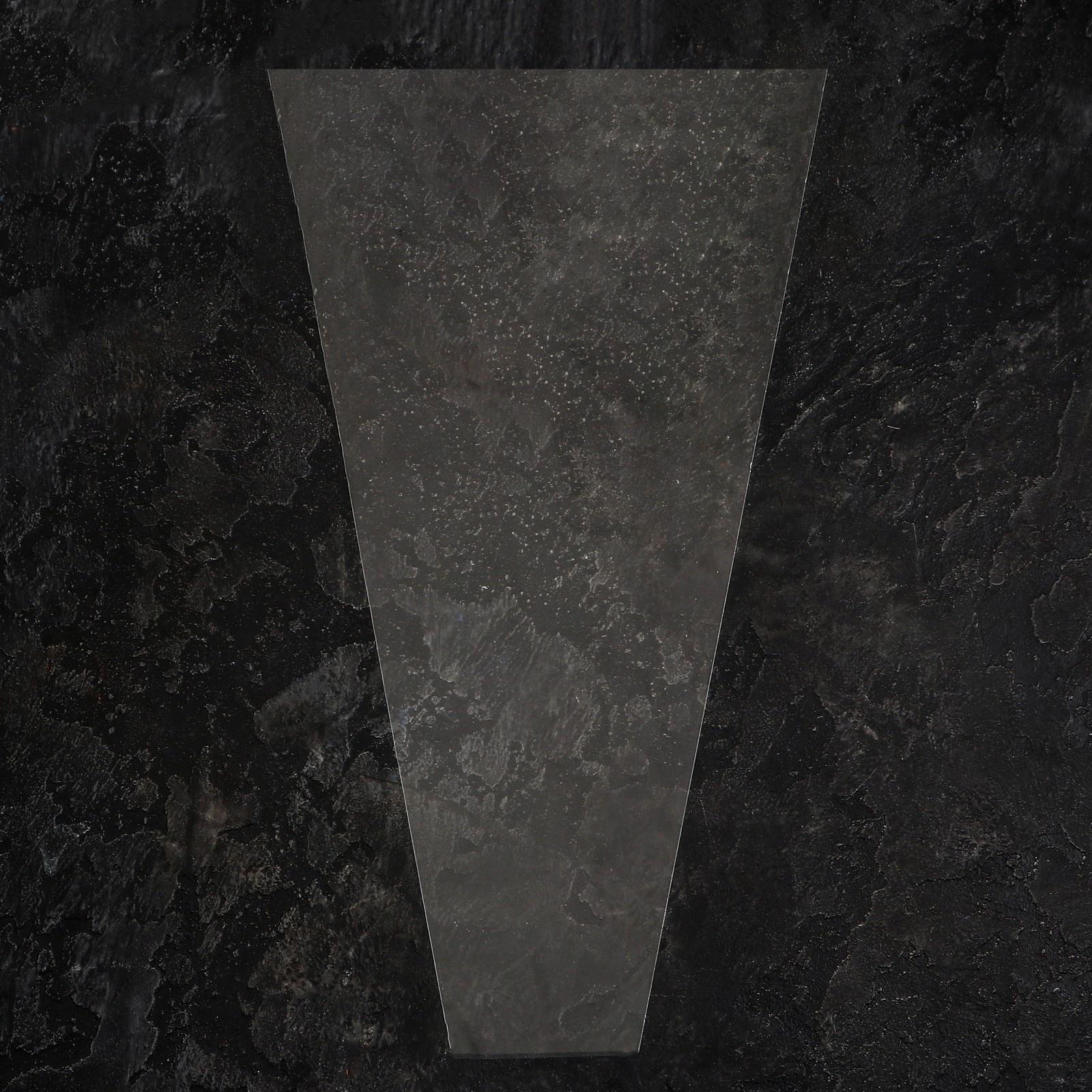 Пакет для цветов, конус, 15+36*80см, прозрачный