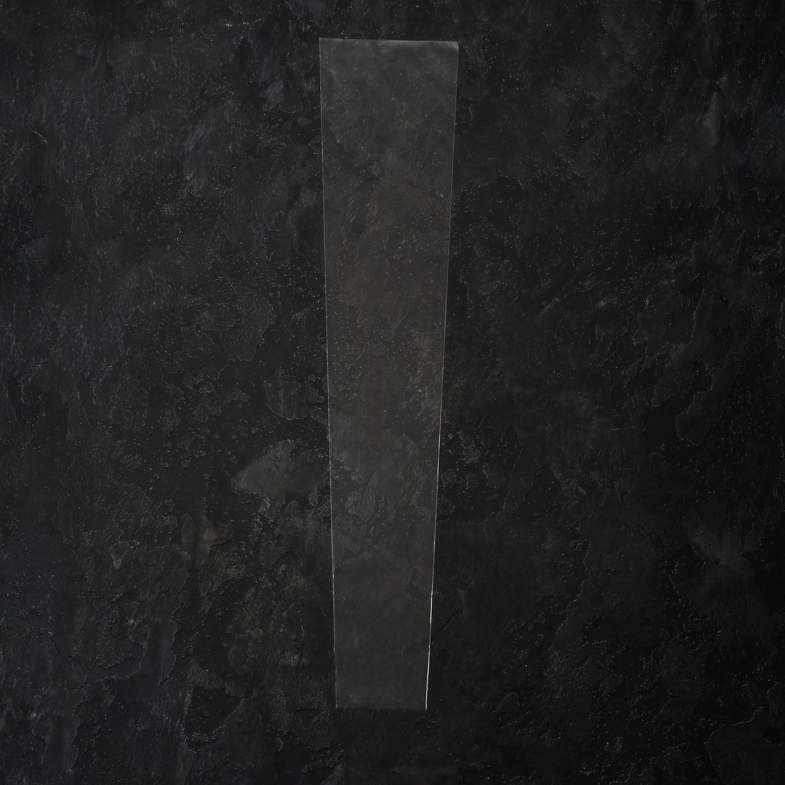 Пакет для цветов, конус, 8+15*70см, прозрачный