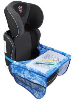 Столик-органайзер для детского автокресла 47,5 х 37,5 см, с раскраской, 3 фломастера