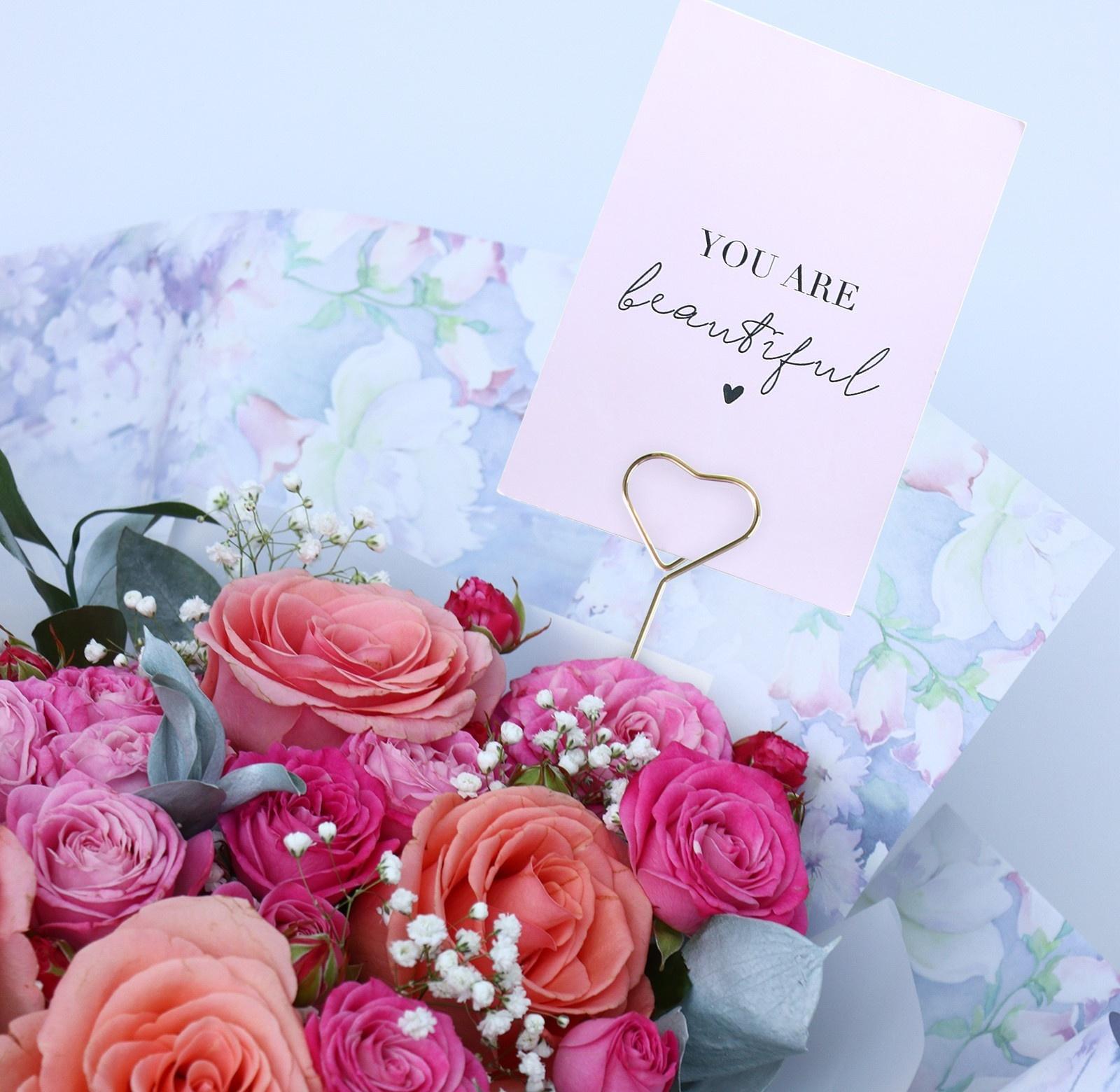 Держатель для открытки «Сердечко», 33 см