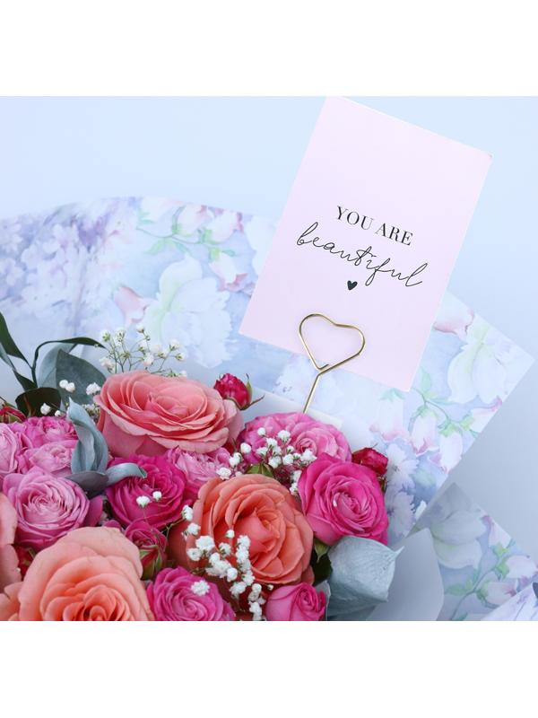 Держатель для открытки «Сердечко», 33 см