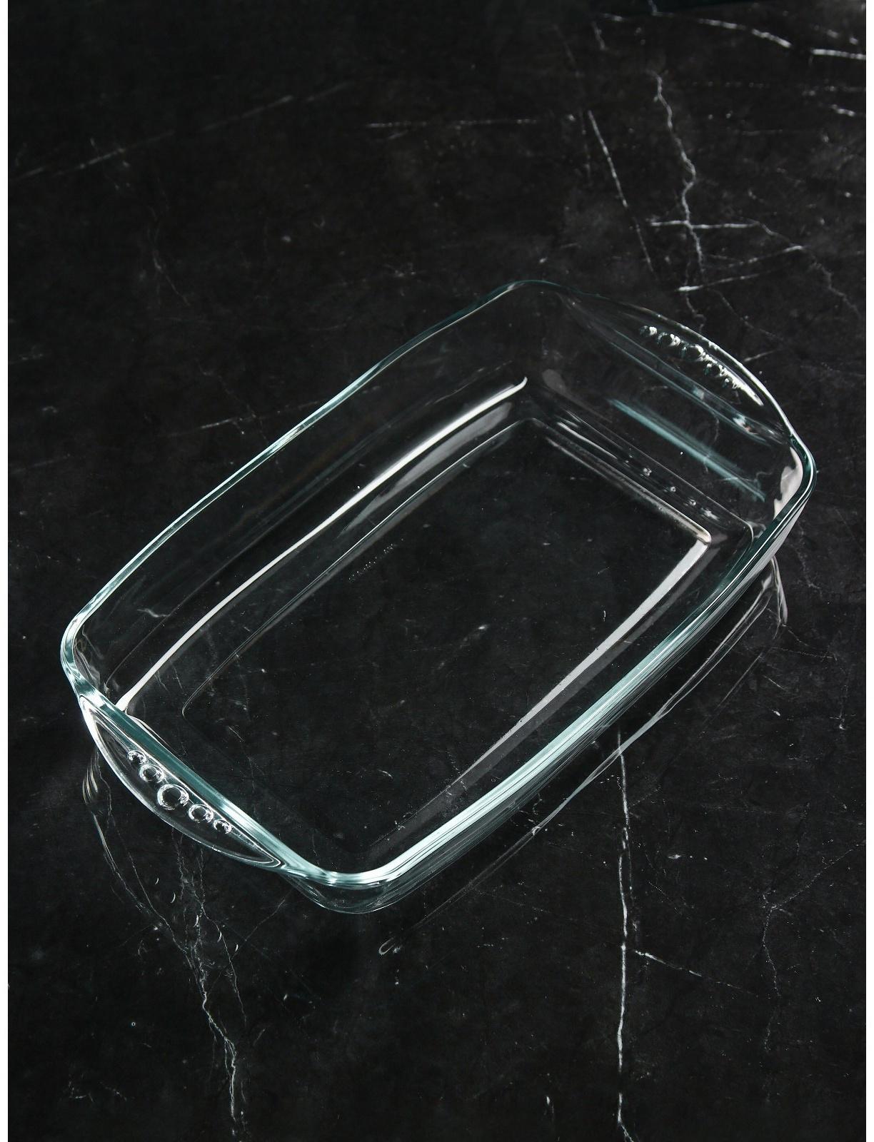 Блюдо для запекания «Шабнам», 1.8 л, стекло, Иран