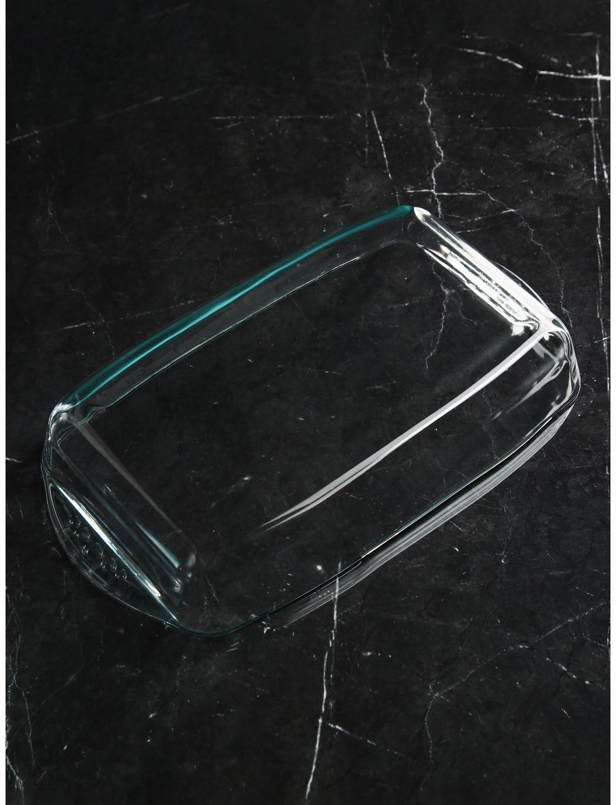 Блюдо для запекания «Шабнам», 1.8 л, стекло, Иран