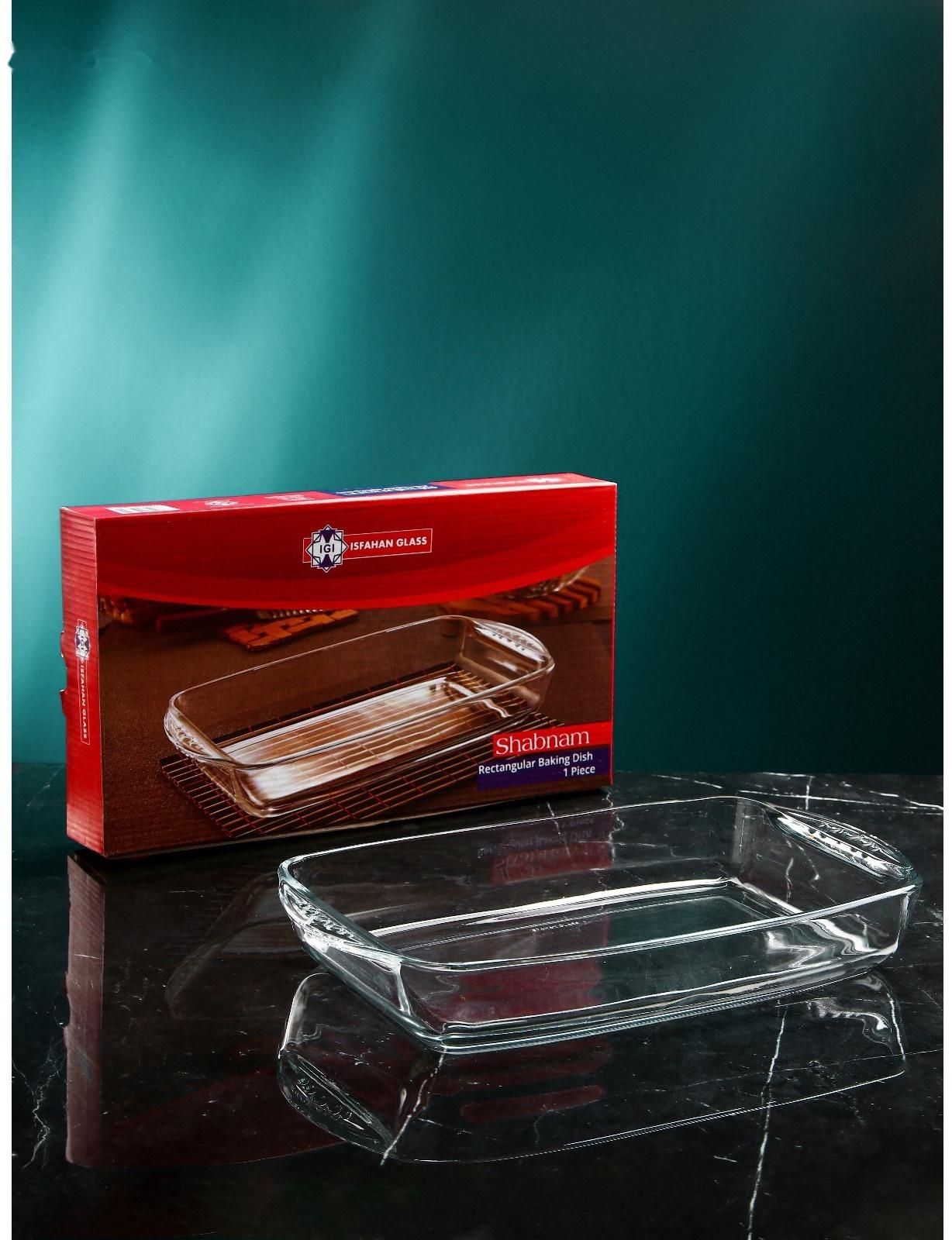 Блюдо для запекания «Шабнам», 1.8 л, стекло, Иран