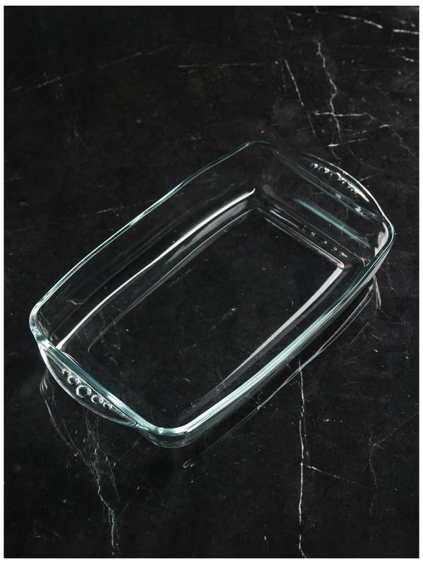 Блюдо для запекания «Шабнам», 1.8 л, стекло, Иран