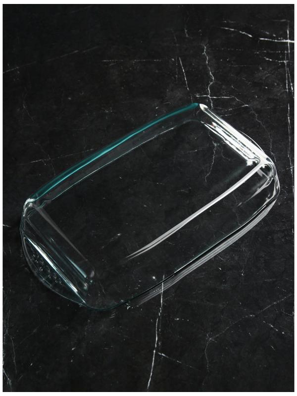 Блюдо для запекания «Шабнам», 1.8 л, стекло, Иран