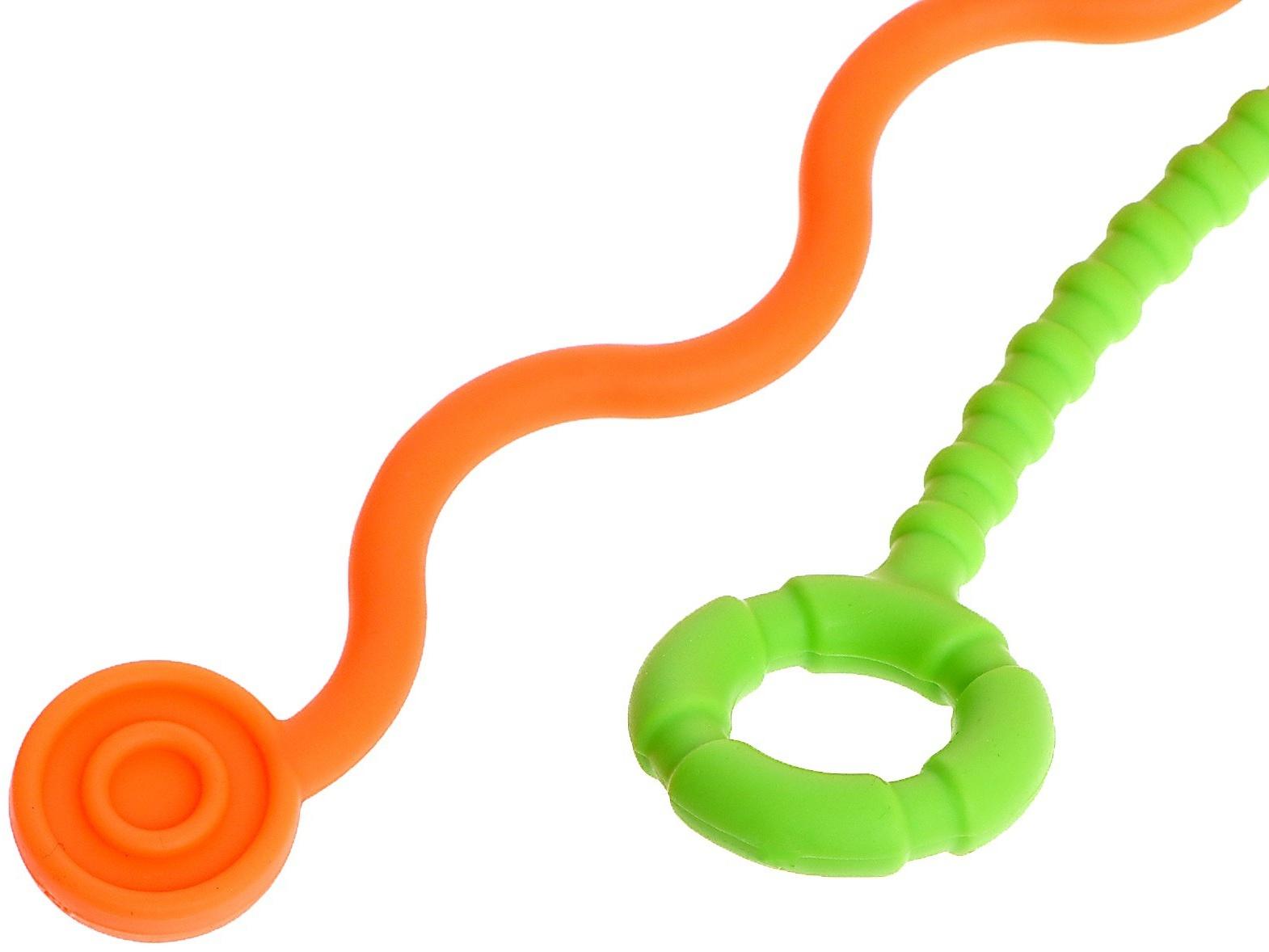 Развивающая игрушка «Осьминожка», с тактильными резиночками, цвета МИКС