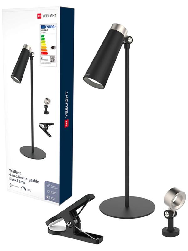 Светильник Yeelight 4 in1 Rechargeable Desk Lamp (YLYTD-0011) 5Вт, 85 Лм, 1800 мАч, 4000K