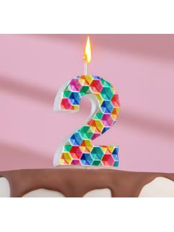 Свеча в торт на шпажке 