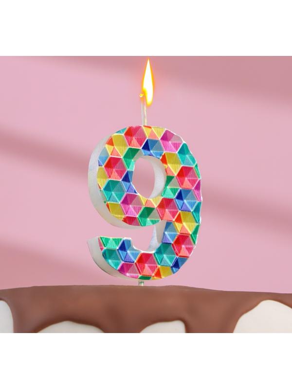 Свеча в торт на шпажке 