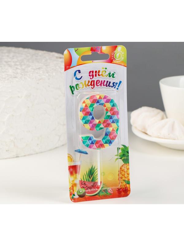 Свеча в торт на шпажке 