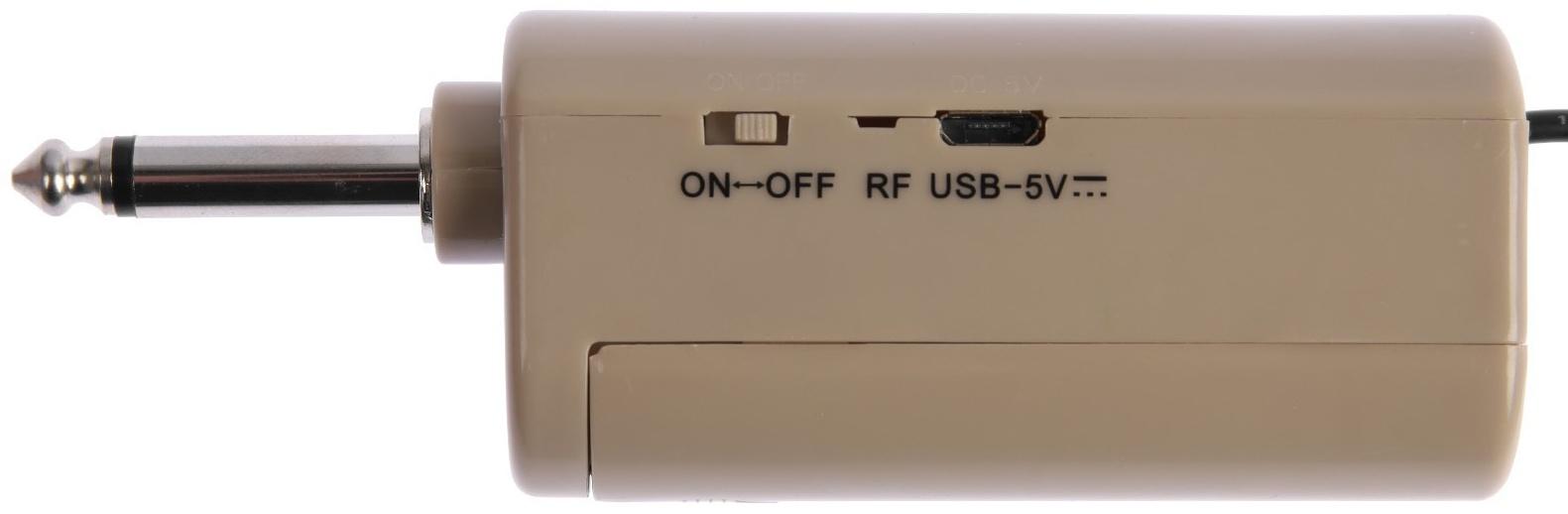 Микрофон ELTRONIC 10-08 головной, беспроводной, приемник, черный