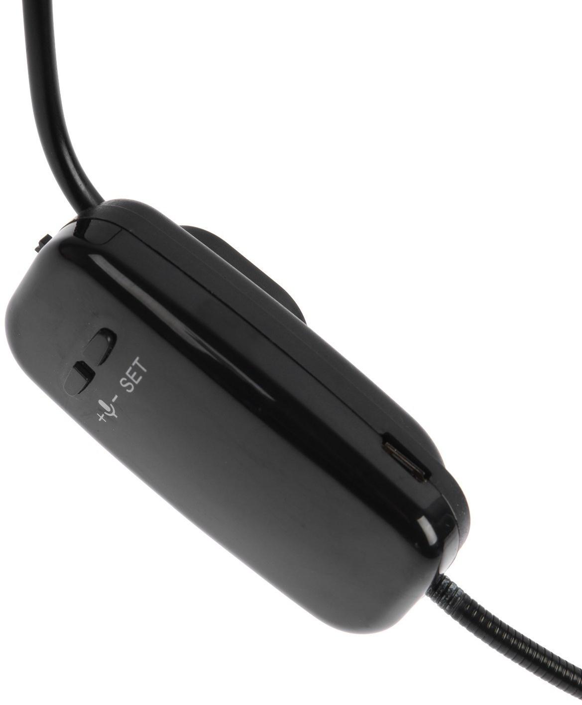 Микрофон ELTRONIC 10-08 головной, беспроводной, приемник, черный