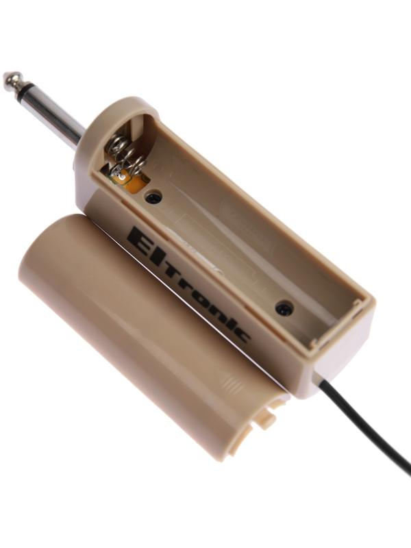 Микрофон ELTRONIC 10-08 головной, беспроводной, приемник, черный