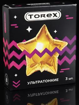 Презервативы Torex Party, ультратонкие, 3 шт