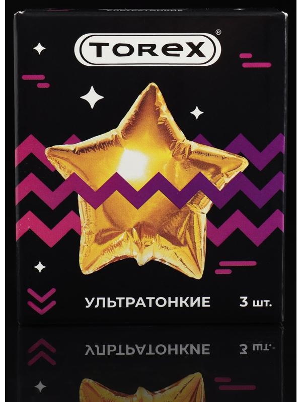 Презервативы Torex Party, ультратонкие, 3 шт