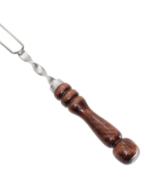 Шампур спица для овощей с деревянной ручкой БШ 40 см, 3 мм