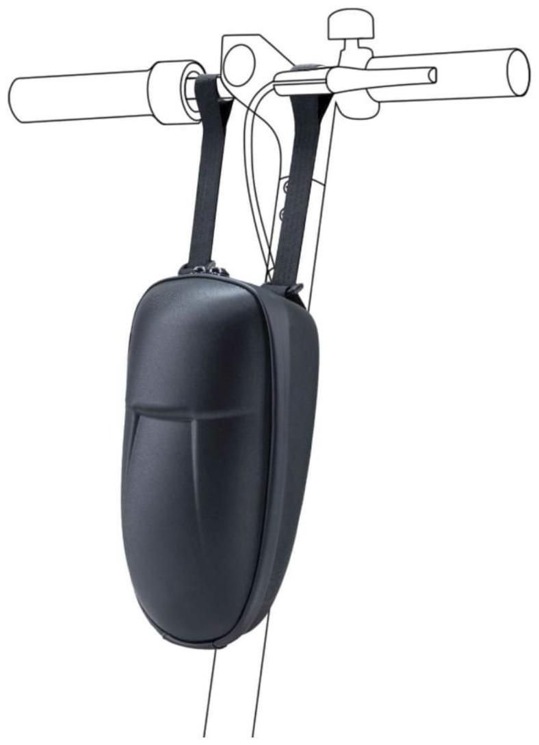Сумка хранения для электросамоката Xiaomi Electric Scooter Storage Bag,  26х14х11 см, черная