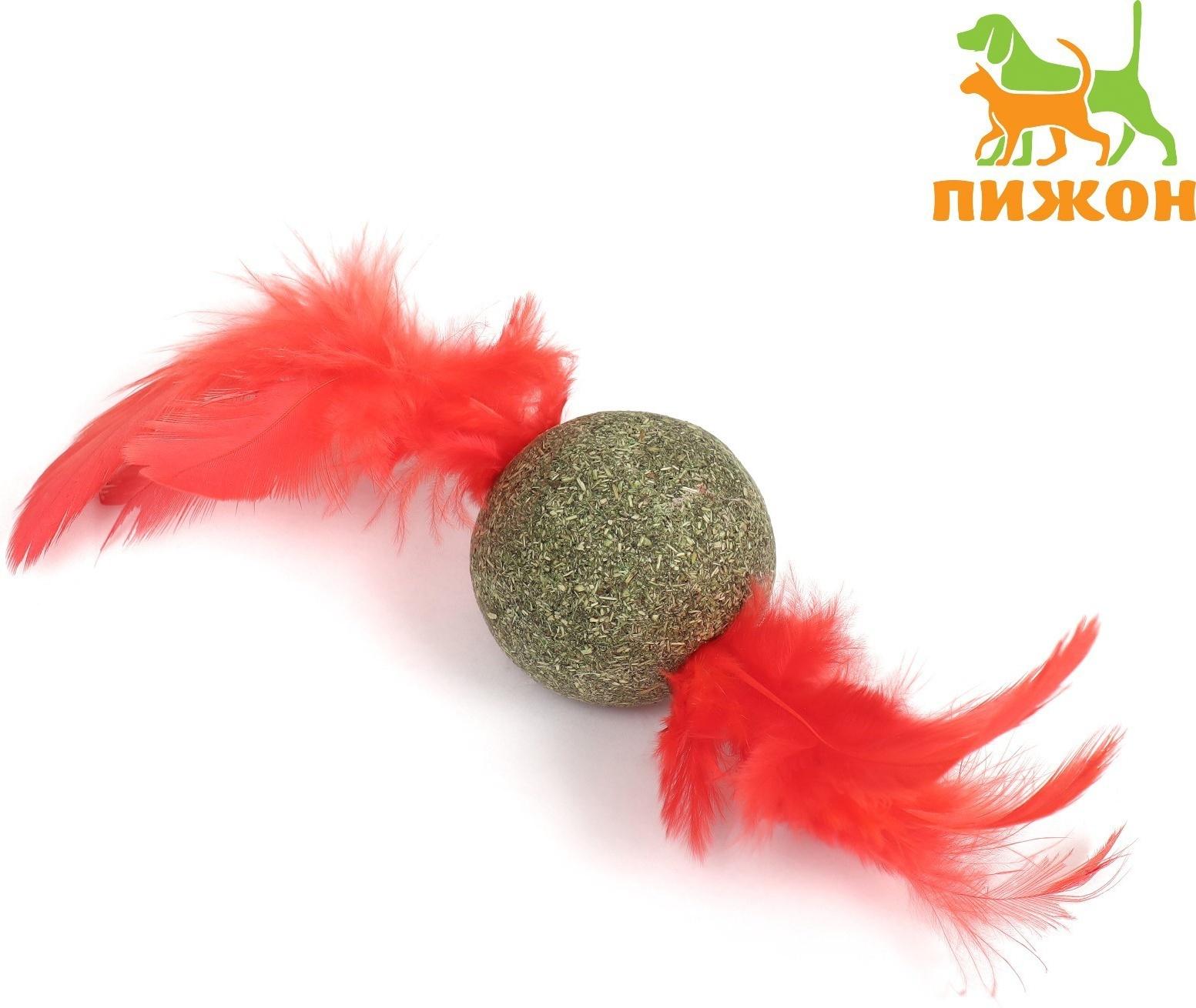 Игрушка для кошек из прессованной кошачьей мяты 