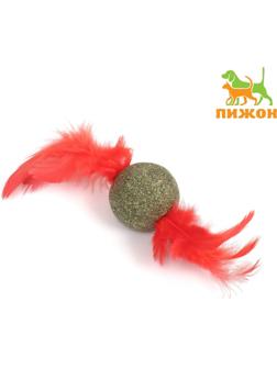 Игрушка для кошек из прессованной кошачьей мяты 