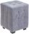 Пуф Кусен, 300х300х400, Велюр серый