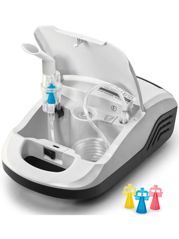 Ингалятор Little Doctor LD-210С, 60 Вт, компрессорный, 3 распылителя, 10 мл, 0.3-0.5 мл/мин