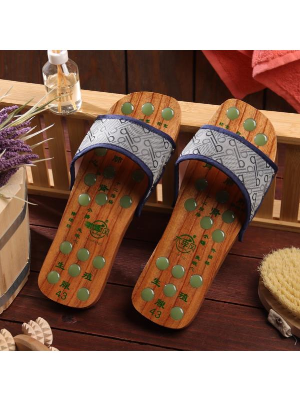 Тапочки массажные, нефритовые размер 43