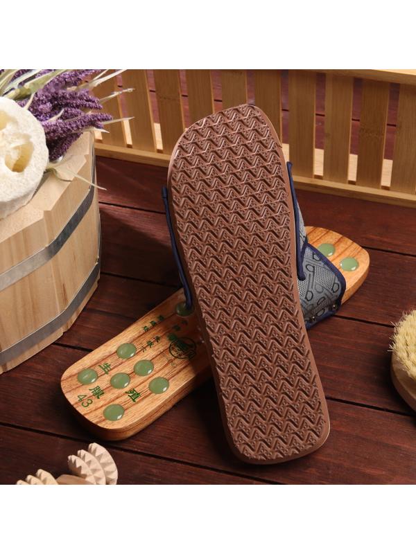 Тапочки массажные, нефритовые размер 43