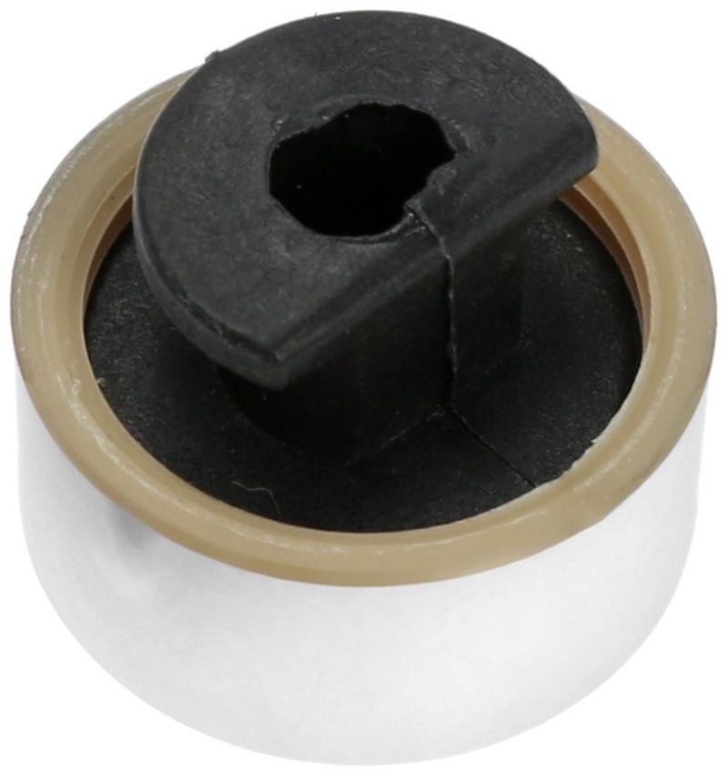 Зеркалодержатель ТУНДРА LIGHT, d=17 мм, без сверления, цвет хром, пластик, 4 шт.