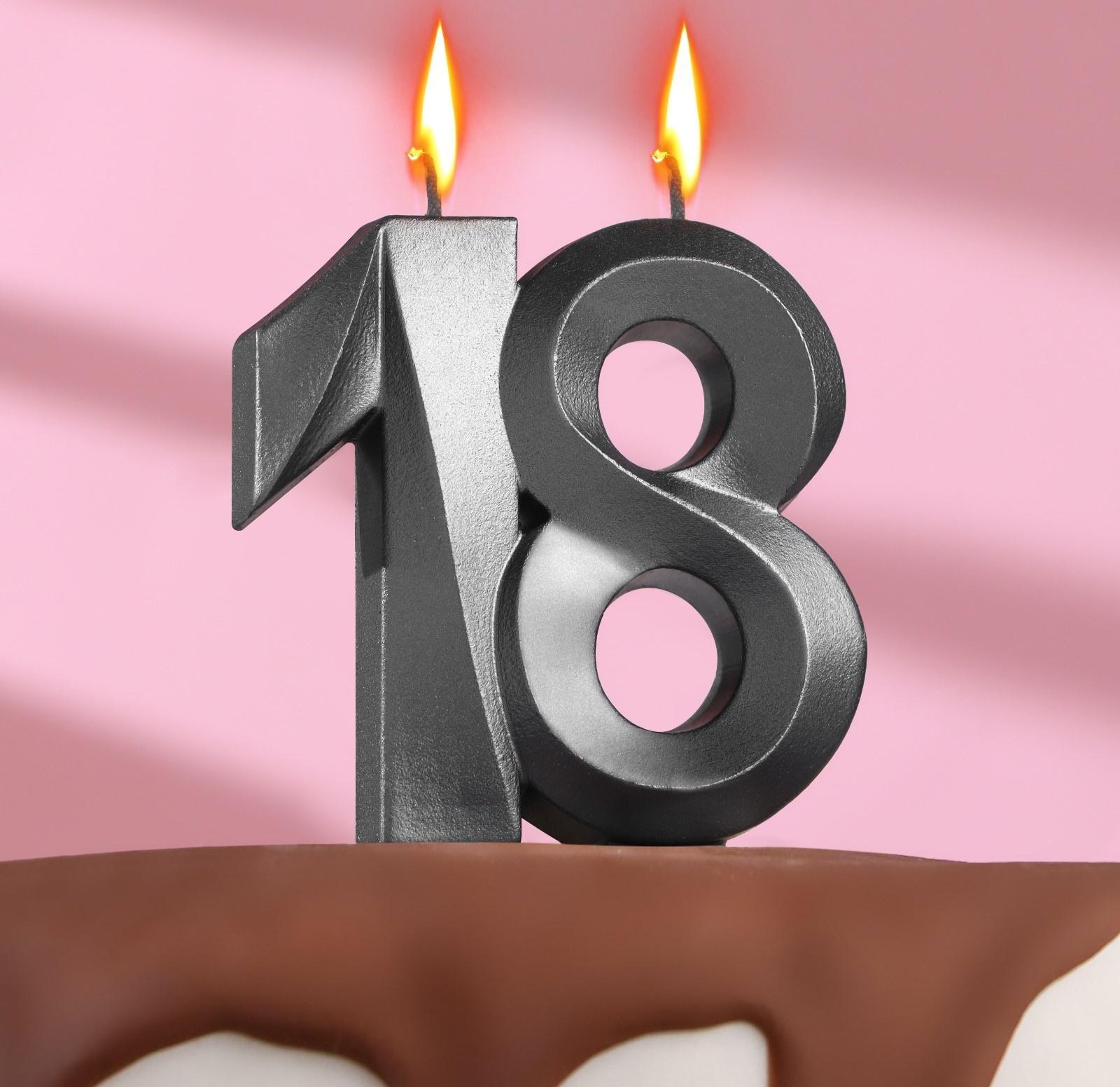 Свеча в торт юбилейная 