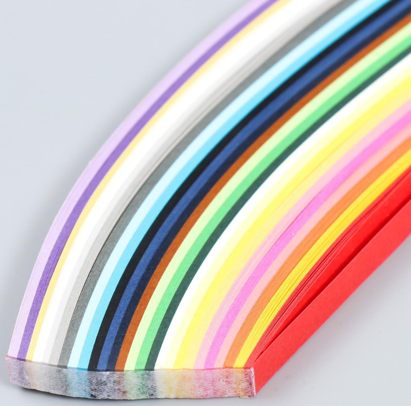 Набор для квиллинга 260 полосок ширина 0,7 см длина 38 см, инструмент 