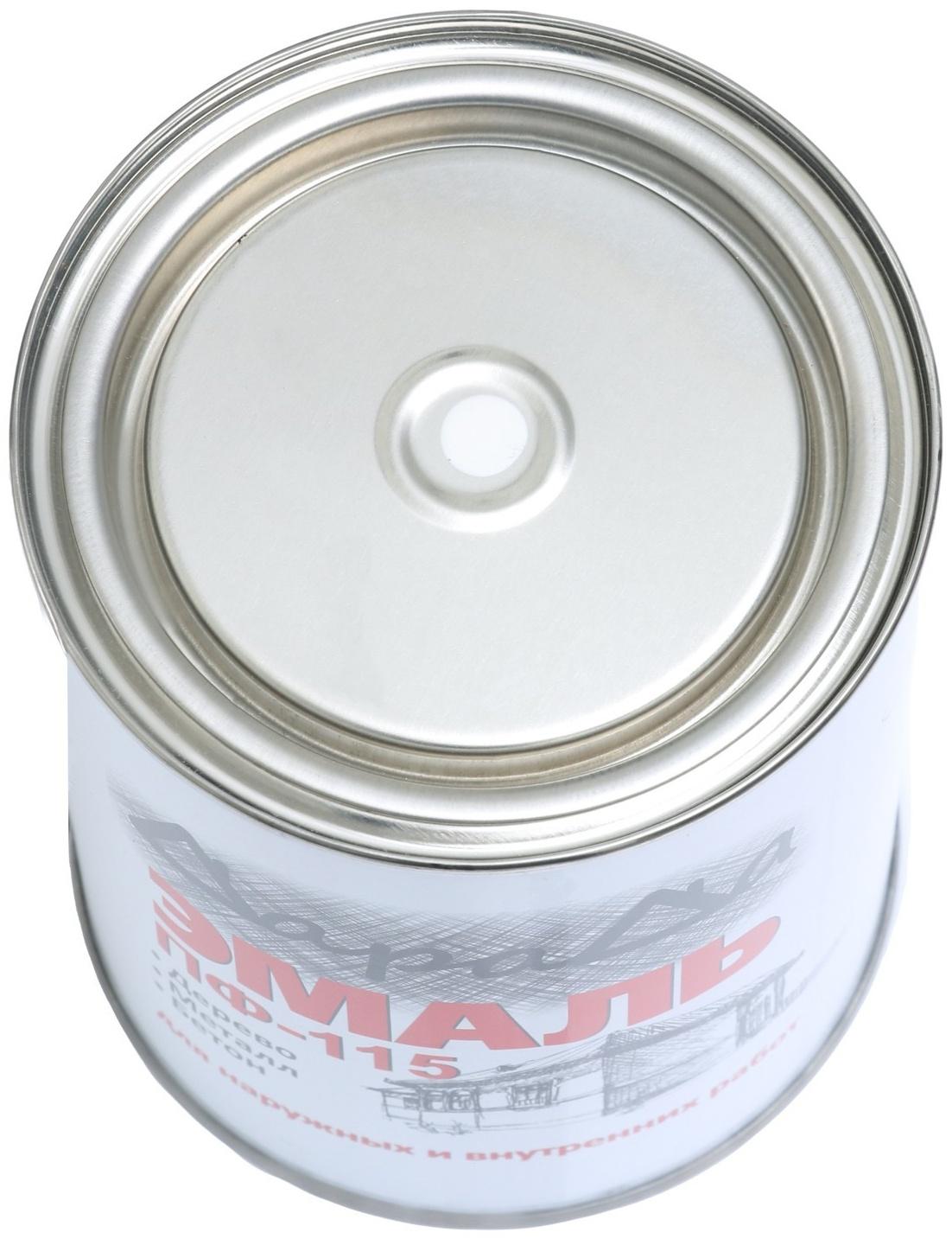 Эмаль (Дарада) ПФ-115 белая 0,8 кг