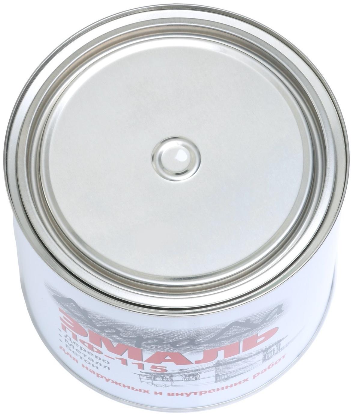 Эмаль (Дарада) ПФ-115 (ГОСТ)  белая 1,8 кг