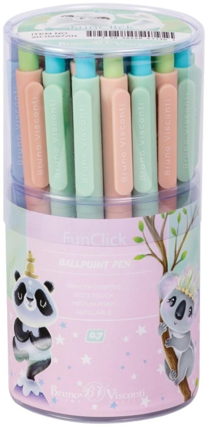 Ручка шариковая автоматическая FreshWrite FunClick 